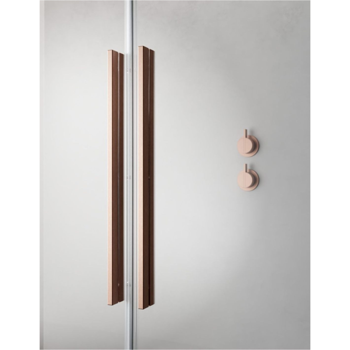 Radaway Furo Brushed Copper Walk-in dušo sienelė, skaidrus stiklas 6 Radaway Furo Brushed Copper Walk-in dušo sienelė, skaidrus stiklas 6
