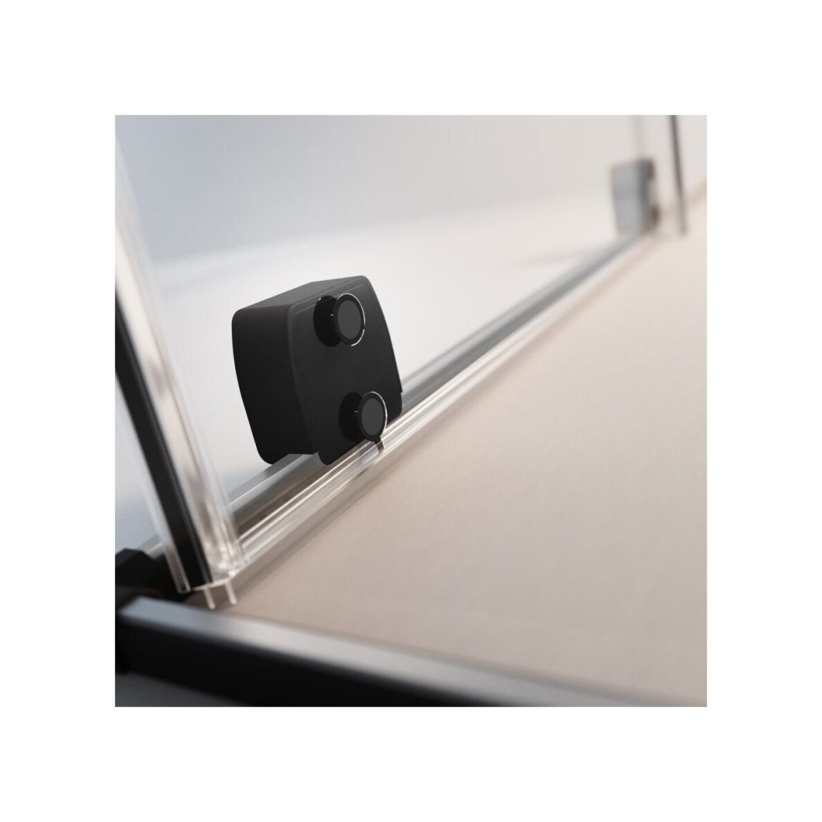 Radaway Furo SL Black KDD kampinė dušo kabina 4 Radaway Furo SL Black KDD kampinė dušo kabina 4