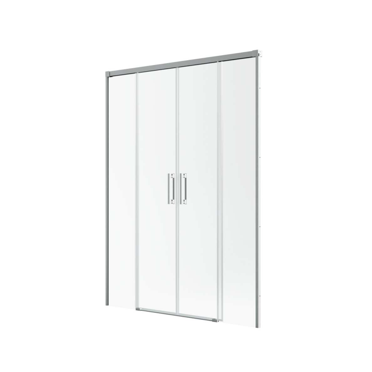 Radaway Idea DWD Brushed Nickel dušo durys, skaidrus stiklas 1 Radaway Idea DWD Brushed Nickel dušo durys, skaidrus stiklas 1