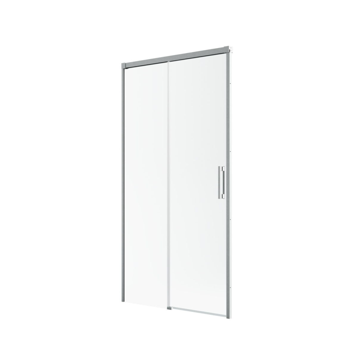 Radaway Idea DWJ Brushed Nickel dušo durys, skaidrus stiklas 1