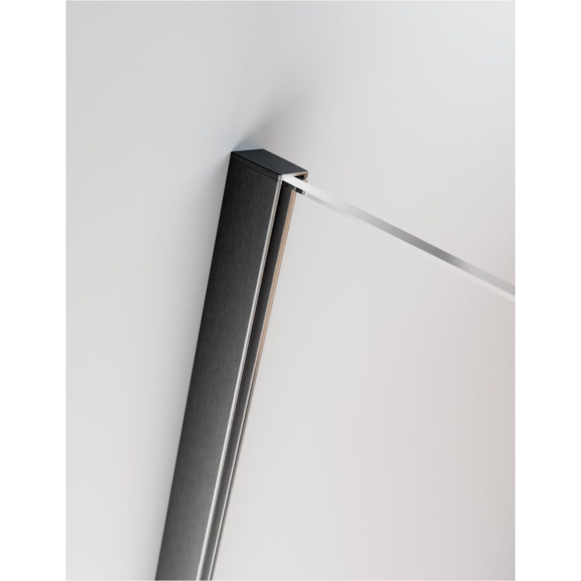Radaway Modo SL Brushed GunMetal II nejudanti dušo sienelė, skaidrus stiklas 3 Radaway Modo SL Brushed GunMetal II nejudanti dušo sienelė, skaidrus stiklas 3