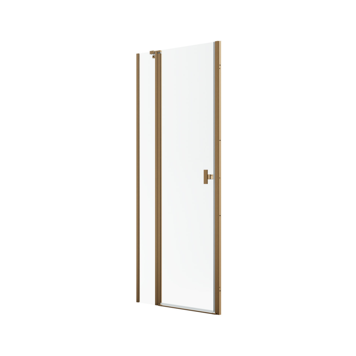 Radaway Nes Brushed Copper DWJ II dušo durys, skaidrus stiklas 1 Radaway Nes Brushed Copper DWJ II dušo durys, skaidrus stiklas 1