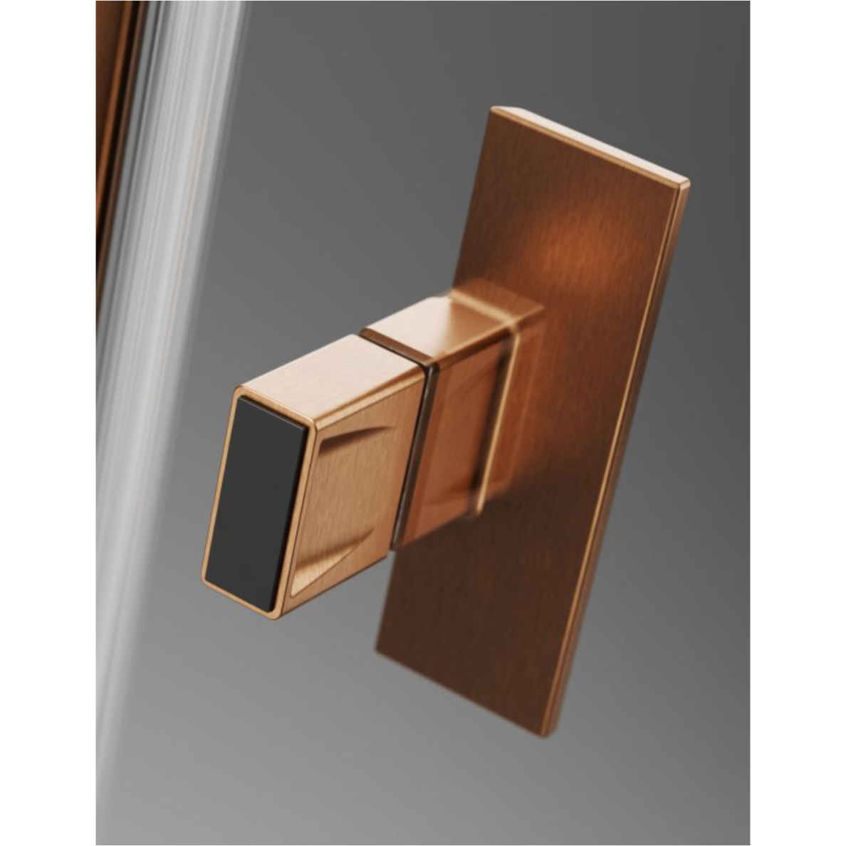 Radaway Nes Brushed Copper Walk-in KDD II dušo sienelė 4 Radaway Nes Brushed Copper Walk-in KDD II dušo sienelė 4