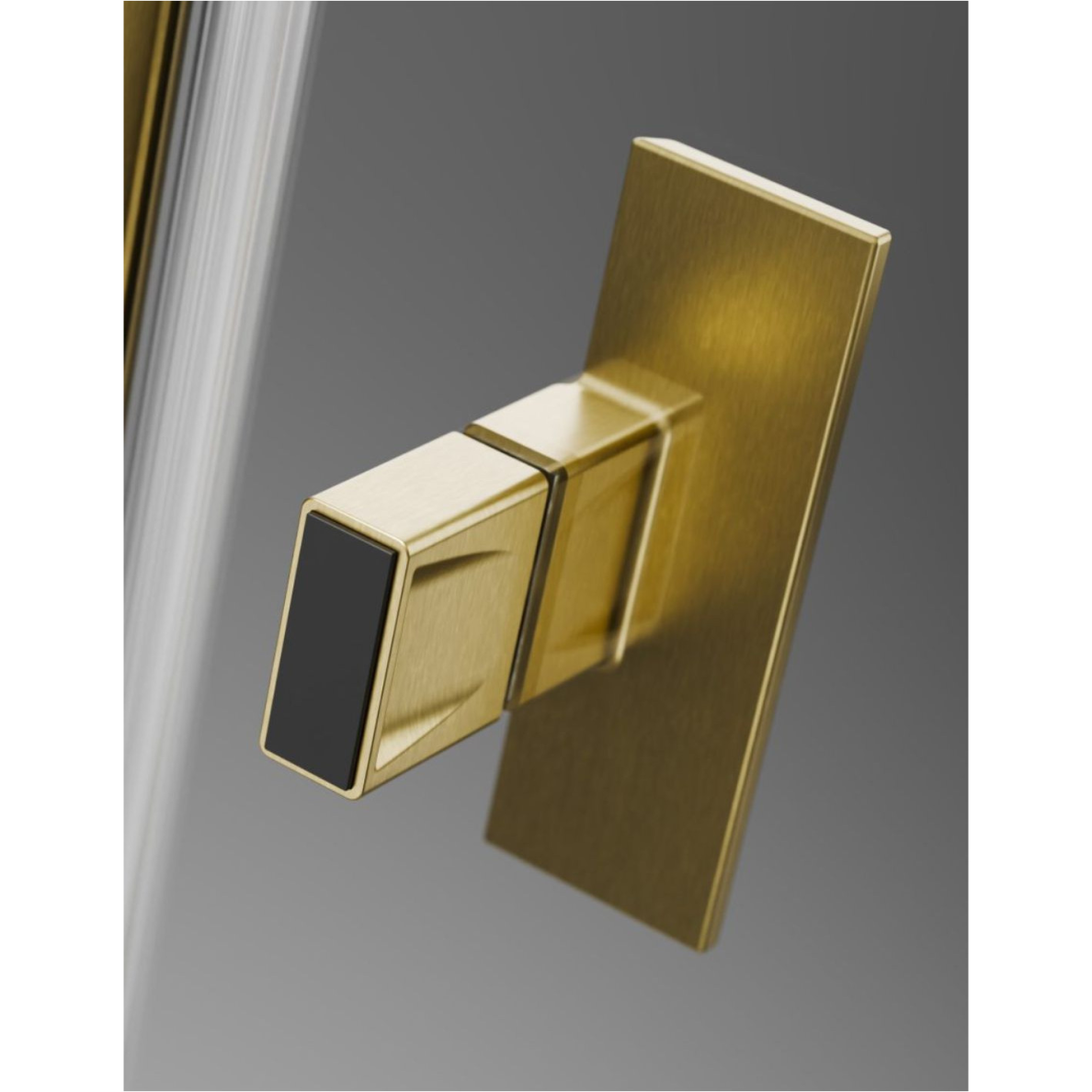 Radaway Nes Brushed Gold Walk-in KDD II dušo kabina 5 Radaway Nes Brushed Gold Walk-in KDD II dušo kabina 5