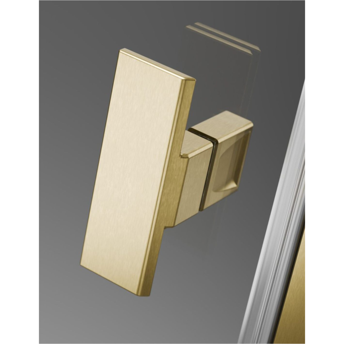 Radaway Nes Brushed Gold Walk-in KDD II dušo kabina 6
