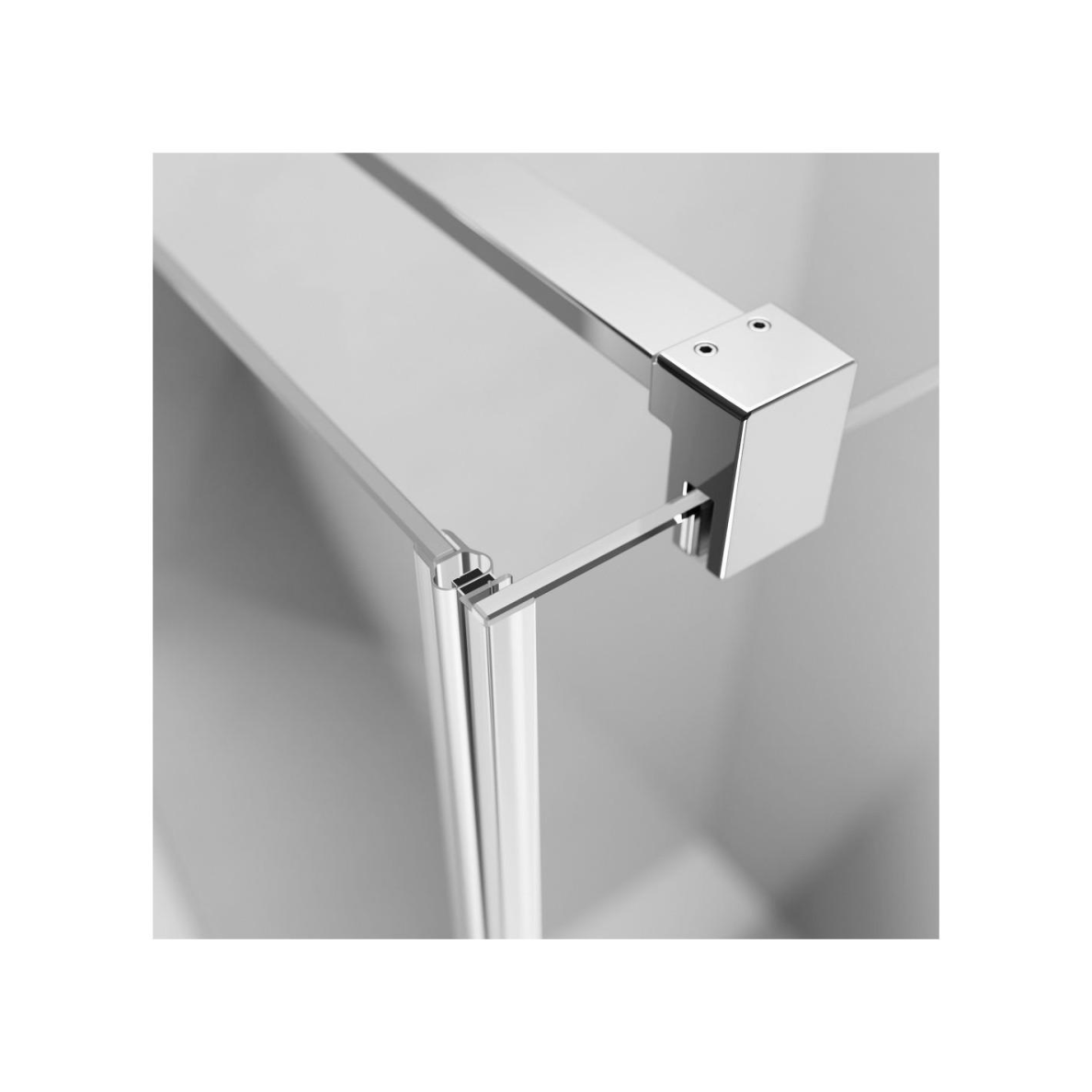 Radaway Nes Brushed GunMetal KDS I kampinė dušo kabina, skaidrus stiklas 2 Radaway Nes Brushed GunMetal KDS I kampinė dušo kabina, skaidrus stiklas 2