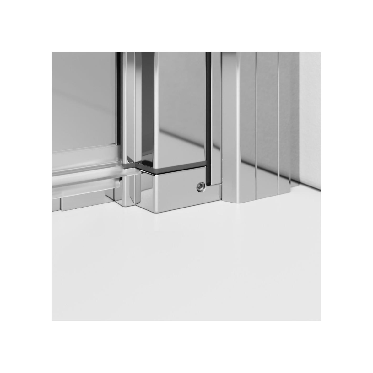 Radaway Nes Brushed Nickel DWJ I dušo durys 2