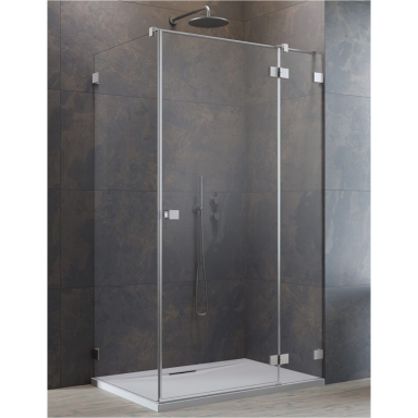 Radaway Essenza Pro Brushed Nickel KDJ kampinė dušo kabina, skaidrus stiklas Radaway Essenza Pro Brushed Nickel KDJ kampinė dušo kabina, skaidrus stiklas