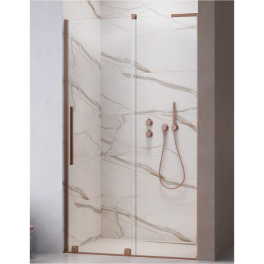 Radaway Furo SL Brushed Copper DWJ dušo durys, skaidrus stiklas Radaway Furo SL Brushed Copper DWJ dušo durys, skaidrus stiklas