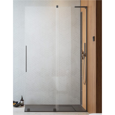 Radaway Furo SL Brushed GunMetal Walk-in dušo sienelė Radaway Furo SL Brushed GunMetal Walk-in dušo sienelė