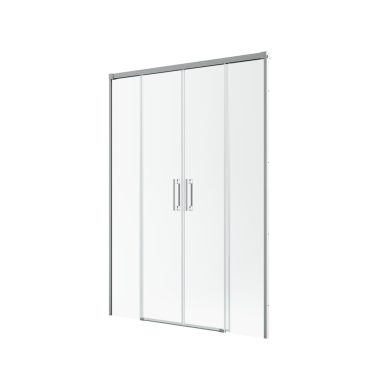 Radaway Idea DWD Brushed Nickel dušo durys, skaidrus stiklas Radaway Idea DWD Brushed Nickel dušo durys, skaidrus stiklas