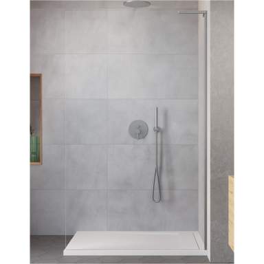Radaway Modo SL Brushed Nickel II nejudanti dušo sienelė Radaway Modo SL Brushed Nickel II nejudanti dušo sienelė