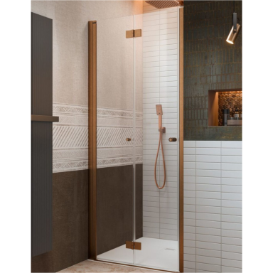 Radaway Nes Brushed Copper DWB dušo durys Radaway Nes Brushed Copper DWB dušo durys