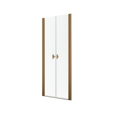 Radaway Nes Brushed Copper DWD I dušo durys, skaidrus stiklas Radaway Nes Brushed Copper DWD I dušo durys, skaidrus stiklas
