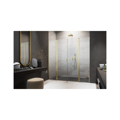 Radaway NES Brushed Gold DWD II dušo durys Radaway NES Brushed Gold DWD II dušo durys