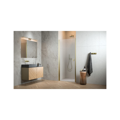 Radaway Nes Brushed Gold DWJ I dušo durys Radaway Nes Brushed Gold DWJ I dušo durys