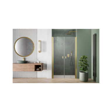 Radaway Nes Brushed Nickel DWD I dušo durys, skaidrus stiklas Radaway Nes Brushed Nickel DWD I dušo durys, skaidrus stiklas