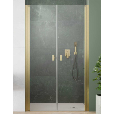 Radaway Nes Brushed Nickel DWD I dušo durys, skaidrus stiklas Radaway Nes Brushed Nickel DWD I dušo durys, skaidrus stiklas