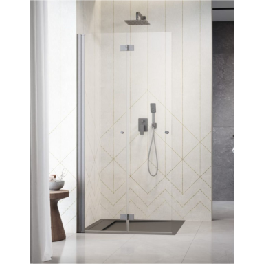 Radaway Nes Brushed Nickel Walk-in KDD B dušo kabina Radaway Nes Brushed Nickel Walk-in KDD B dušo kabina