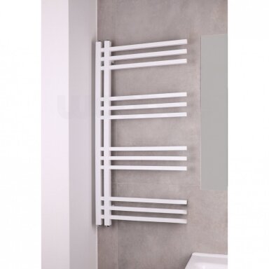 Rankšluosčių džiovintuvas WOBBEE FLINT WHITE 50x100cm baltas Rankšluosčių džiovintuvas WOBBEE FLINT WHITE 50x100cm baltas
