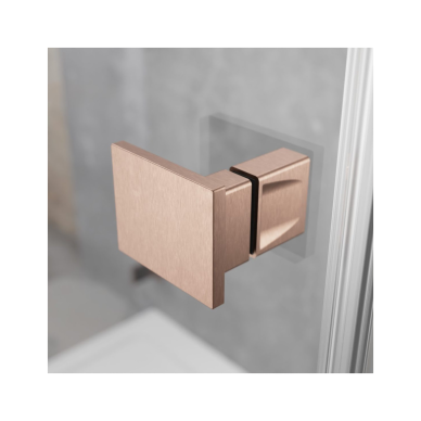 Radaway Essenza Brushed Copper DWJ dušo durys, skaidrus stiklas 4