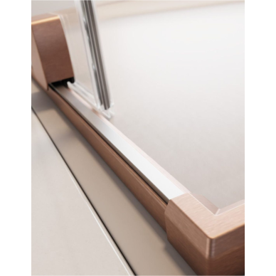 Radaway Furo Brushed Copper Walk-in dušo sienelė, skaidrus stiklas 3 Radaway Furo Brushed Copper Walk-in dušo sienelė, skaidrus stiklas 3
