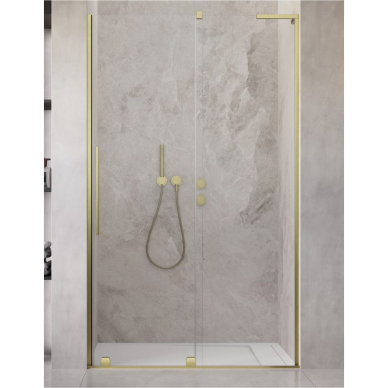 Radaway Furo SL Brushed Gold DWJ dušo durys, skaidrus stiklas Radaway Furo SL Brushed Gold DWJ dušo durys, skaidrus stiklas