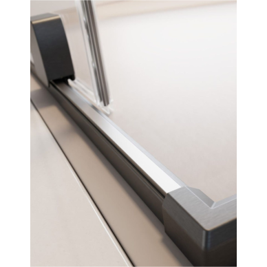 Radaway Furo SL Brushed GunMetal Walk-in dušo sienelė 5 Radaway Furo SL Brushed GunMetal Walk-in dušo sienelė 5