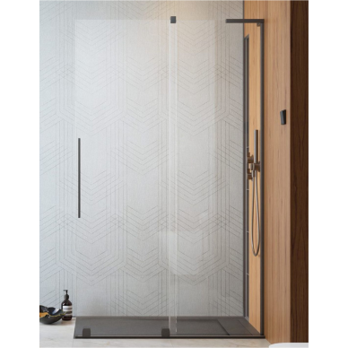 Radaway Furo SL Brushed GunMetal Walk-in dušo sienelė Radaway Furo SL Brushed GunMetal Walk-in dušo sienelė