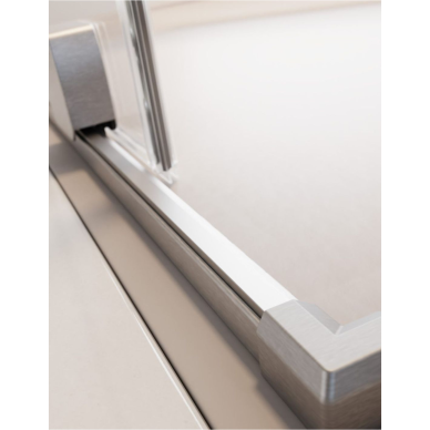 Radaway Furo SL Brushed Nickel DWJ dušo durys, skaidrus stiklas 6 Radaway Furo SL Brushed Nickel DWJ dušo durys, skaidrus stiklas 6