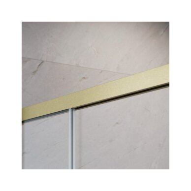 Radaway Idea 8 Brushed Gold DWD dušo durys, skaidrus stiklas 2 Radaway Idea 8 Brushed Gold DWD dušo durys, skaidrus stiklas 2