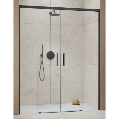 Radaway Idea DWD Brushed GunMetal dušo durys, skaidrus stiklas Radaway Idea DWD Brushed GunMetal dušo durys, skaidrus stiklas