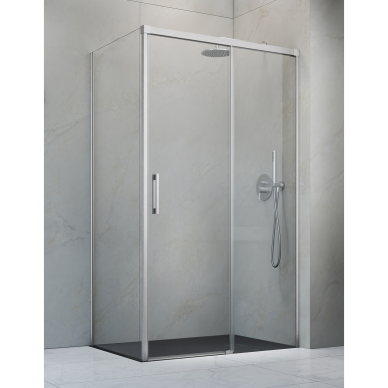 Radaway Idea KDJ Brushed Nickel kampinė dušo kabina