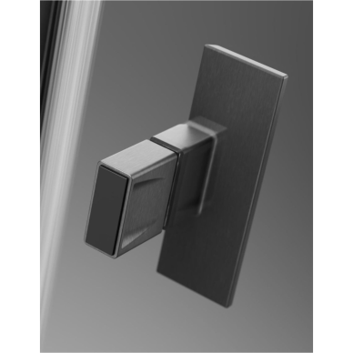 Radaway Nes Brushed Gun Metal Walk-in KDD II dušo kabina 5 Radaway Nes Brushed Gun Metal Walk-in KDD II dušo kabina 5