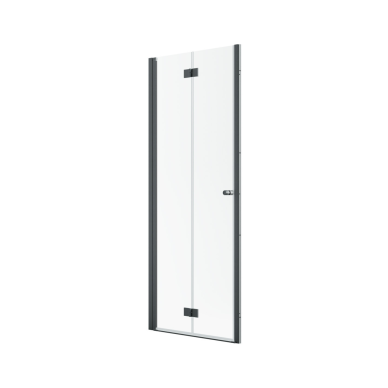 Radaway Nes Brushed GunMetal DWB dušo durys 1
