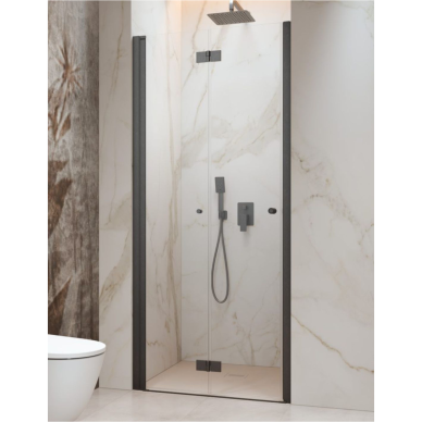 Radaway Nes Brushed GunMetal DWB dušo durys Radaway Nes Brushed GunMetal DWB dušo durys