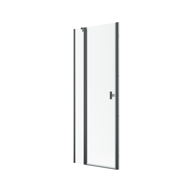 Radaway Nes Brushed GunMetal DWJ II dušo durys, skaidrus stiklas 1 Radaway Nes Brushed GunMetal DWJ II dušo durys, skaidrus stiklas 1