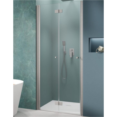 Radaway Nes Brushed Nickel DWB dušo durys Radaway Nes Brushed Nickel DWB dušo durys