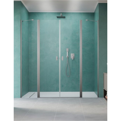 Radaway NES Brushed Nickel DWD II dušo durys