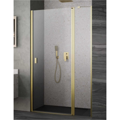 Radaway Nes Brushed Nickel DWJ II dušo durys, skaidrus stiklas Radaway Nes Brushed Nickel DWJ II dušo durys, skaidrus stiklas