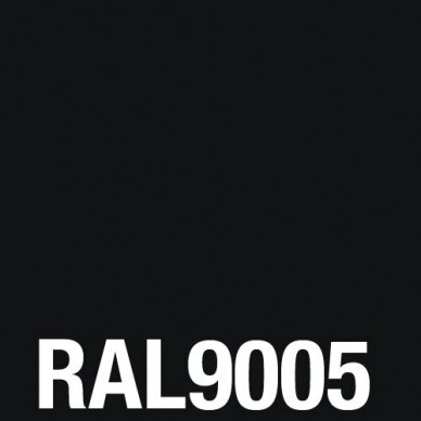 Rankšluosčių džiovintuvas Terma FIONA juodos spalvos 900X430 RAL9005 MATT 1