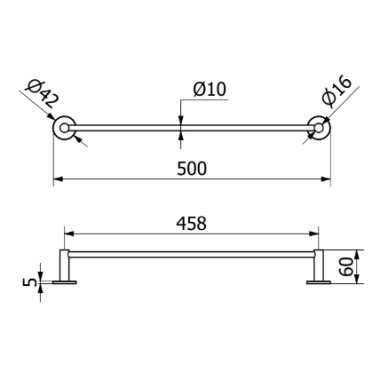 Rankšluosčių kabykla Teorema ABT 50 cm 1 Rankšluosčių kabykla Teorema ABT 50 cm 1
