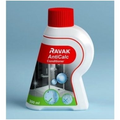 Ravak stiklo paviršiaus priežiūros priemonė AntiCalc Conditioner B32000000N Ravak stiklo paviršiaus priežiūros priemonė AntiCalc Conditioner B32000000N