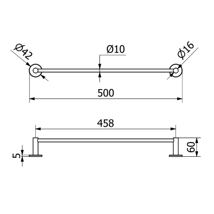 Rankšluosčių kabykla Teorema ABT 50 cm 1 Rankšluosčių kabykla Teorema ABT 50 cm 1