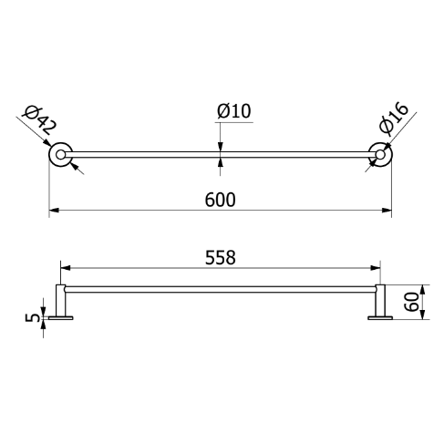 Rankšluosčių kabykla Teorema ABT 60 cm 1 Rankšluosčių kabykla Teorema ABT 60 cm 1