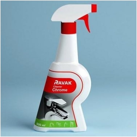 Ravak vandens maišytuvų valymo priemonė Cleaner Chrome X01106