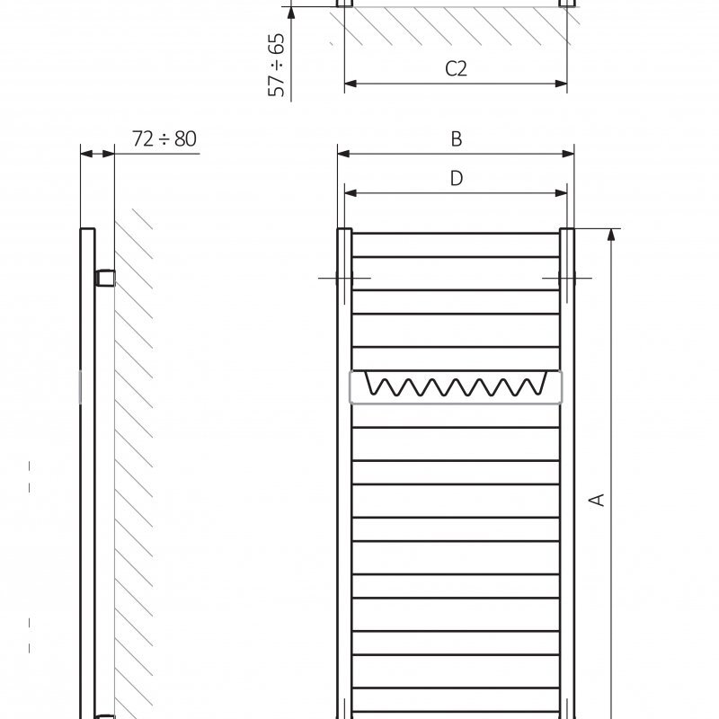 Rankšluosčių džiovintuvas Terma Vivo 91x50 cm RAL9005MATT su paslėptu laidu kairėje pusėje (BE GAMYKLINĖS PAKUOTĖS, SU SMULKIU DEFEKTU), NR. 11 2 Rankšluosčių džiovintuvas Terma Vivo 91x50 cm RAL9005MATT su paslėptu laidu kairėje pusėje (BE GAMYKLINĖS PAKUOTĖS, SU SMULKIU DEFEKTU), NR. 11 2
