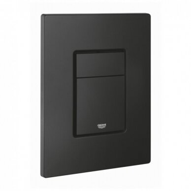 Rėmo Grohe su juodu mygtuku ir Alice Ceramica Unica komplektas 3 Rėmo Grohe su juodu mygtuku ir Alice Ceramica Unica komplektas 3