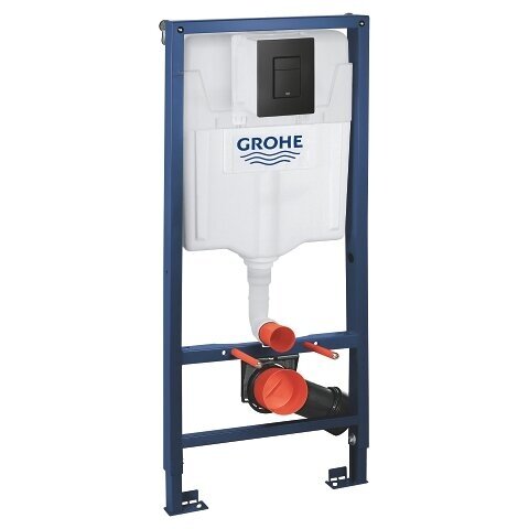 Rėmo Grohe su juodu mygtuku ir Alice Ceramica Unica komplektas 4 Rėmo Grohe su juodu mygtuku ir Alice Ceramica Unica komplektas 4