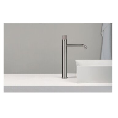 Ritmonio Diametro35 Inox Concrete aukštas praustuvo maišytuvas Ritmonio Diametro35 Inox Concrete aukštas praustuvo maišytuvas